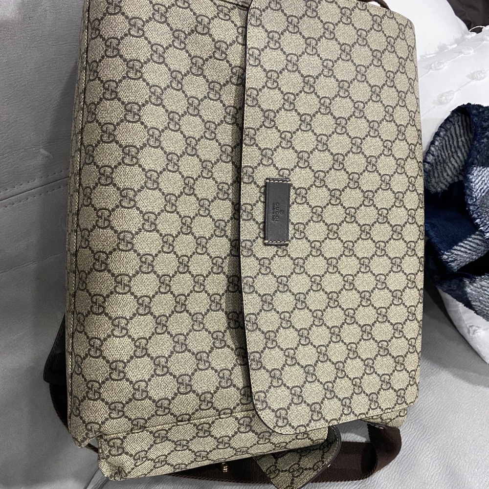Gucci diaper bag